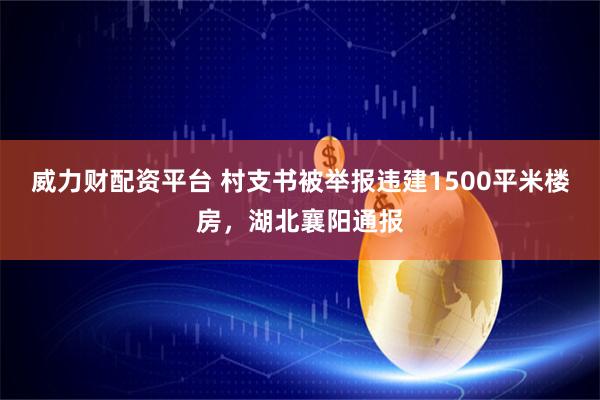 威力财配资平台 村支书被举报违建1500平米楼房，湖北襄阳通报